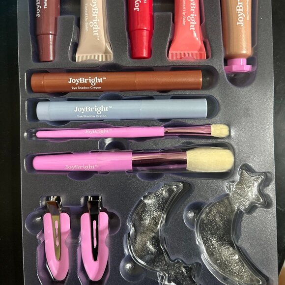 💄💋💙 NEW -  Ulta JoyBright Happy Hues Beauty Box - 88 Piece Makeup Collection - Picture 5 of 9